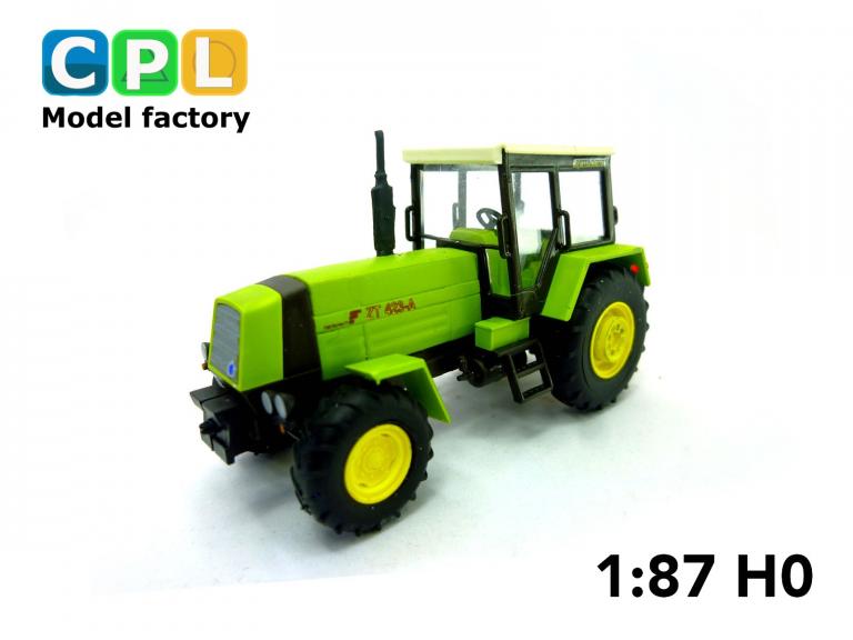 Traktor Fortschritt ZT423 grün neu /dunkelbraun  Var. I